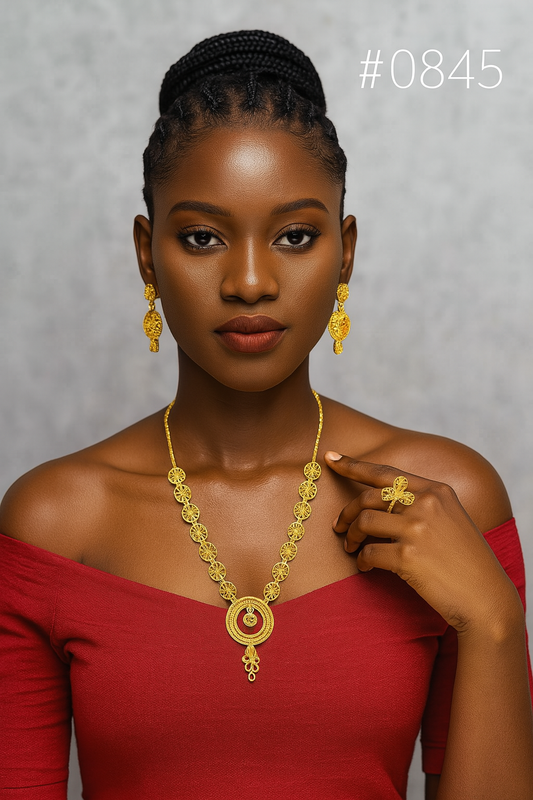 PMJ Gold Plated Pia Wurtzbach BeautifulBenefit Long Necklace Spice Jewelry Sale MODEL : 845