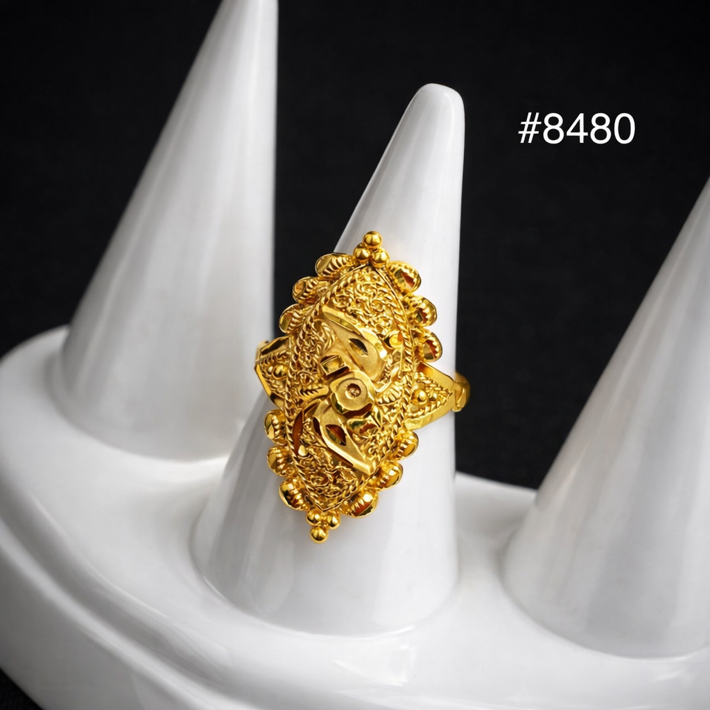 Gold Plated Finger Rings, PMJ Model No: 8480
