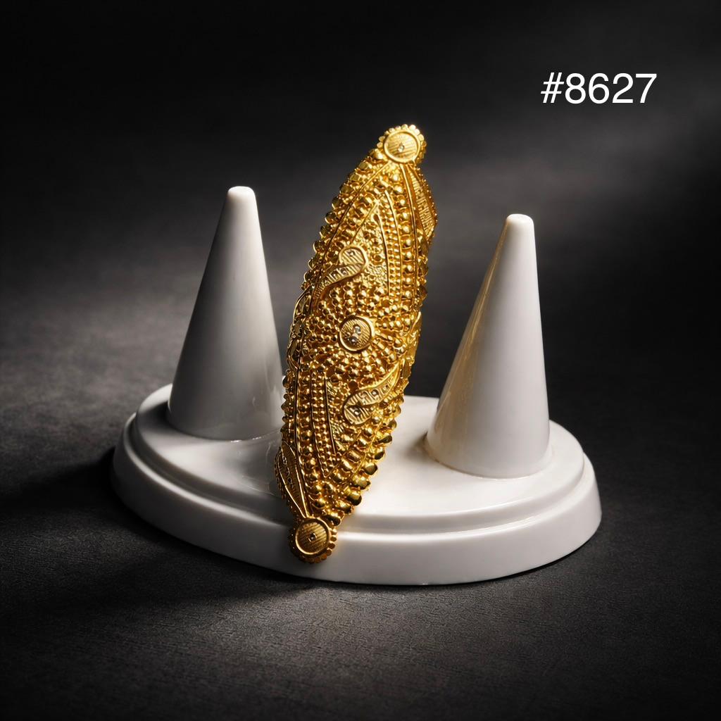 Gold Plated Finger Ring 3.0 Inch Gold Plated Jewellery PMJ Model No : 8627