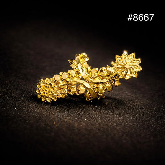 Gold Plated Finger Ring Gold Plated Jewellery PMJ Model No : 8667