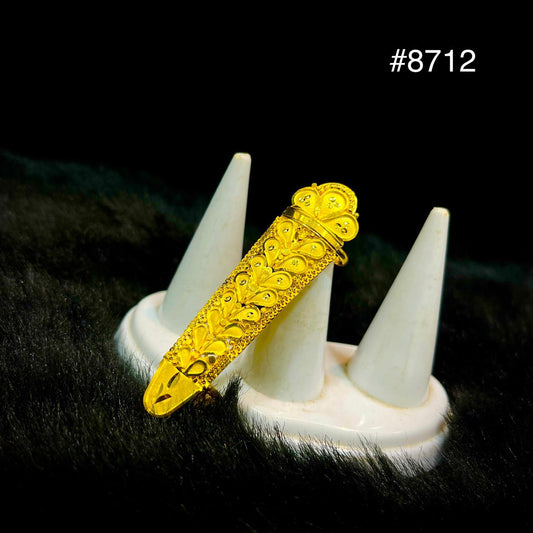 Gold Plated Finger Ring 5 Gram Gold Plated Jewellery PMJ Model No : 8712
