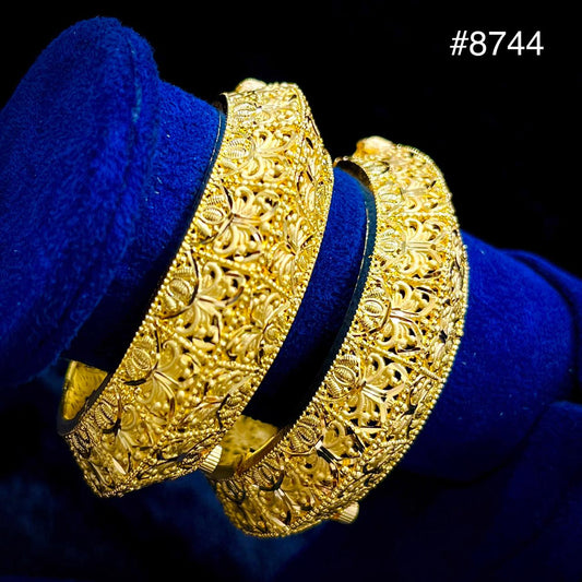 Gold Plated BANGLE 5 Gram Gold Plated Jewellery PMJ Model No : 8744