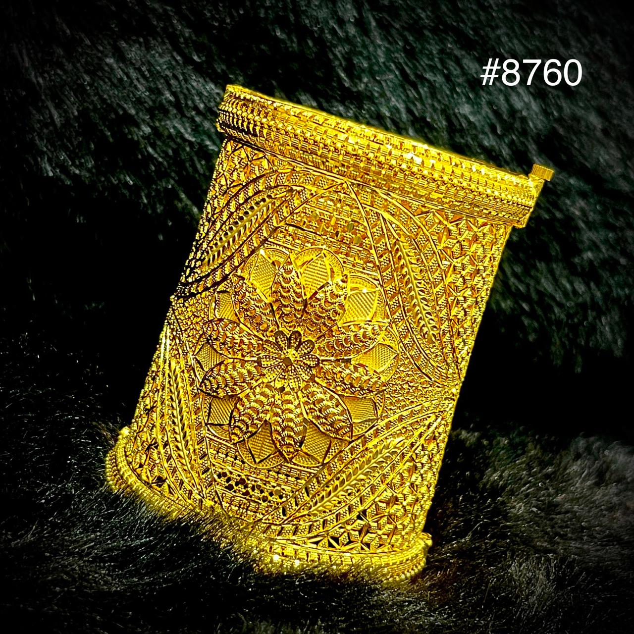 Gold Plated Bracelet 5 Gram Gold Plated Jewellery PMJ Model No : 8760