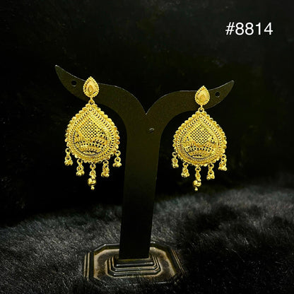Gold Plated EARRING 1 Gram Gold Plated Jewellery PMJ Model No : 8814
