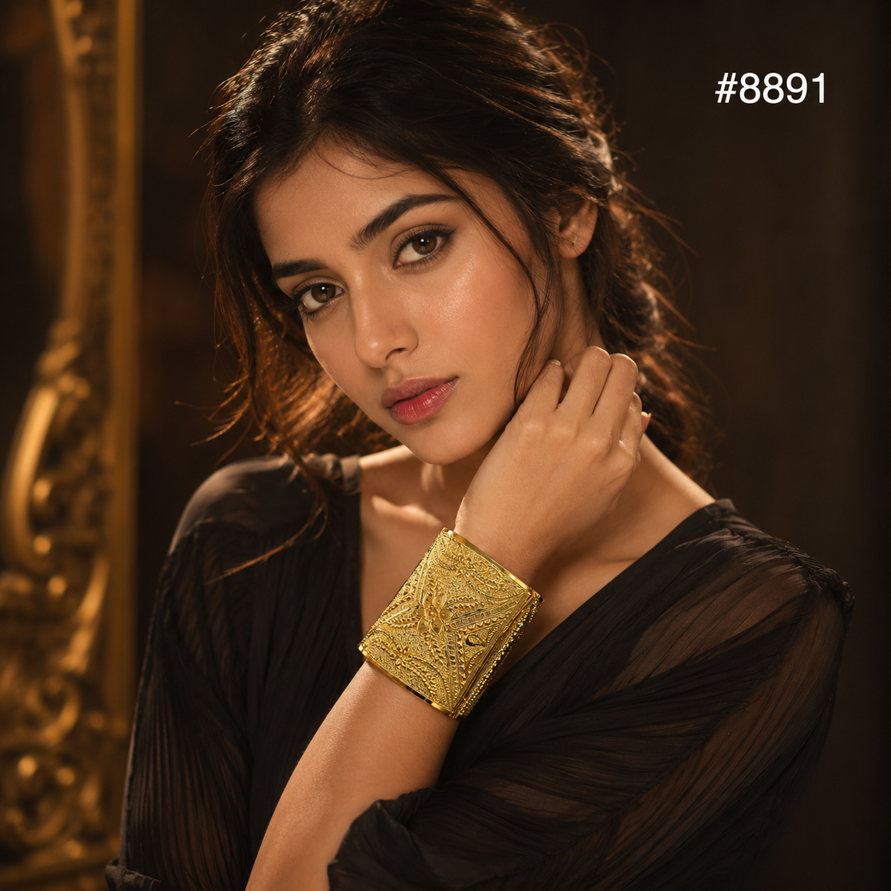 Gold Plated Bridal Bracelet PMJ Model No : 8891