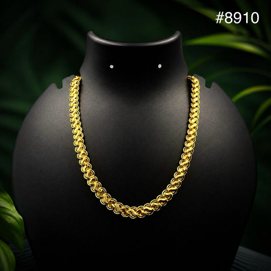 PMJ premium Royal Ringlet Gold Chain Model no :- 8910