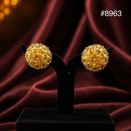 Gold Plated EARRING 1 Gram Gold Plated Jewellery PMJ Model No : 8963