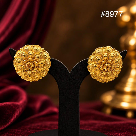 Gold Plated EARRING 1 Gram Gold Plated Jewellery PMJ Model No : 8977
