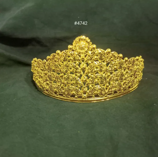 PMJ Gold Plated Beautiful Crown Model No:4742