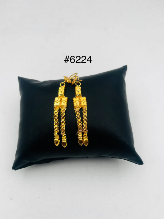 Exclusive Designer Gold Plated Earrings, PMJ Model No: 6224