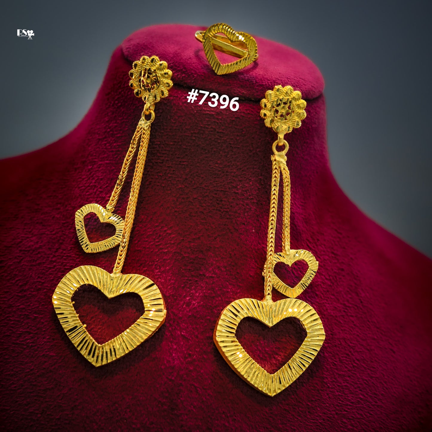 Gold Plated EARRING 1 Gram Gold Plated Jewellery PMJ Model No : 7396