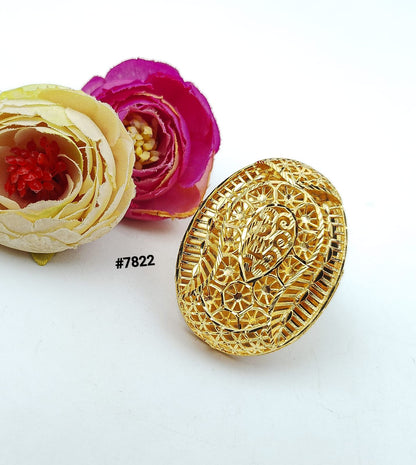 Gold Plated Finger Rings, PMJ Model No: 7822