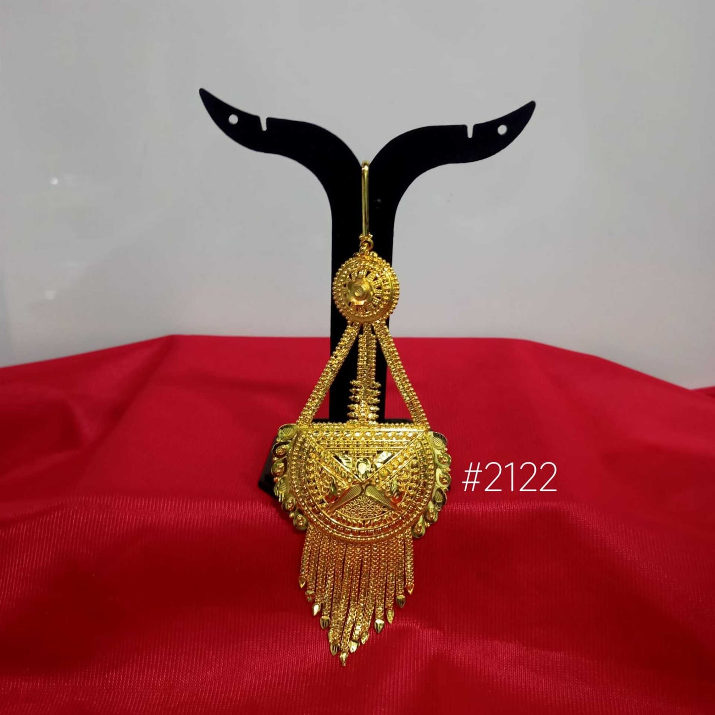 Gold Plated Maang Tika PMJ Model No: 2122