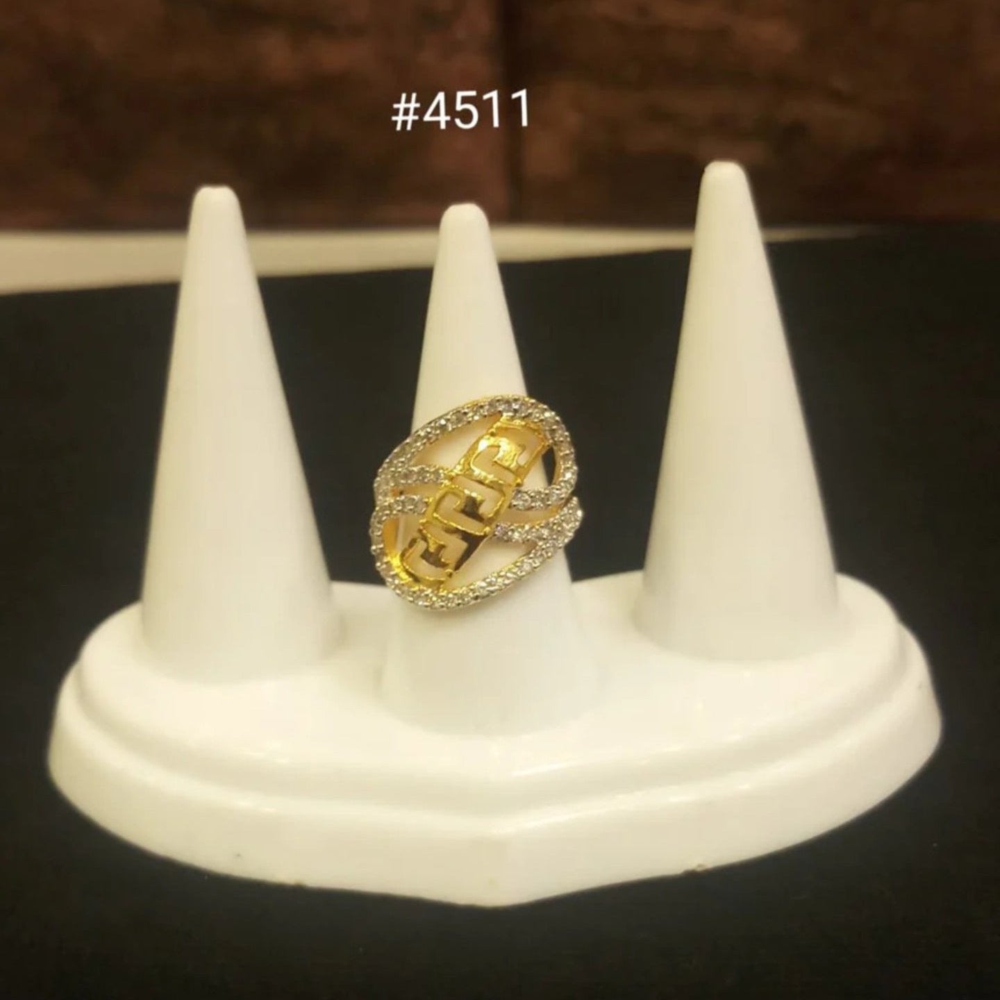 Gold Plated Finger Rings, PMJ Model No:4511