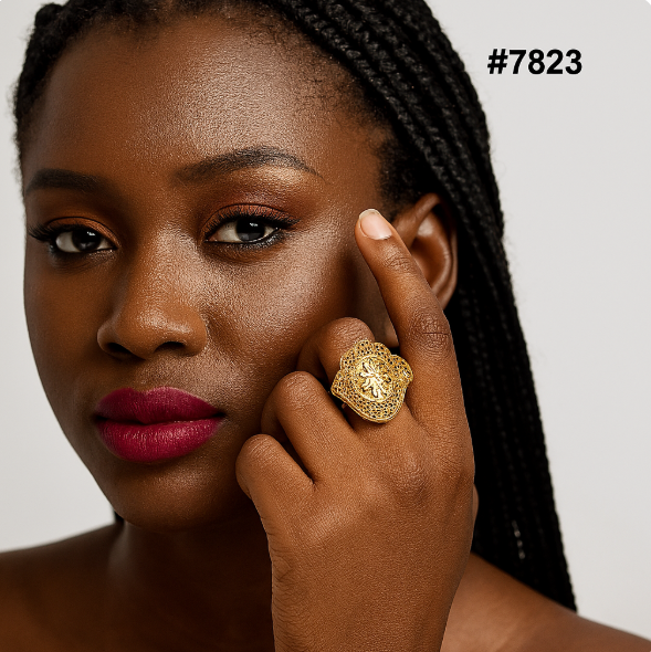 Gold Plated Finger Rings, PMJ Model No: 7823