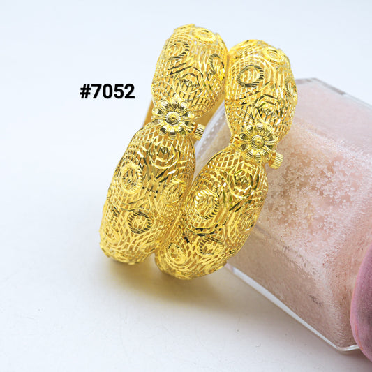 Gold Plated BANGLE 1 Gram Gold Plated Jewellery PMJ Model No : 7052