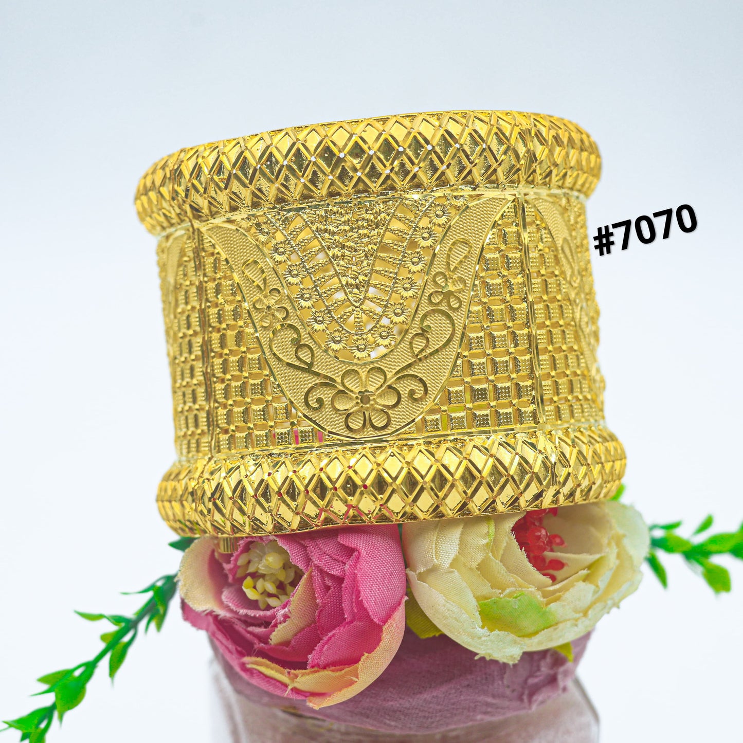 Gold Plated BRACELET 1 Gram Gold Plated Jewellery PMJ Model No : 7070