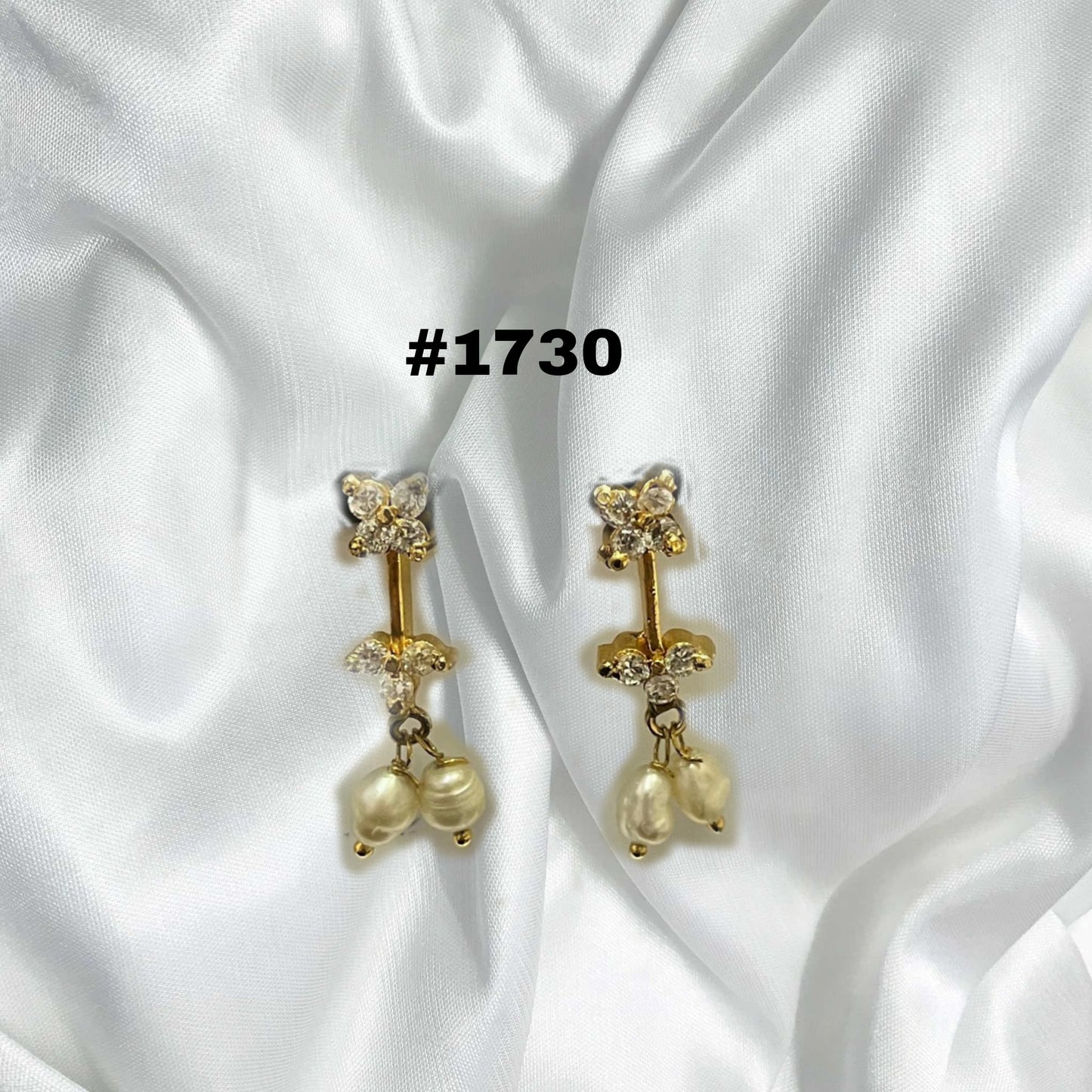 Gold Plated Stylish Earrings MODEL : 1730