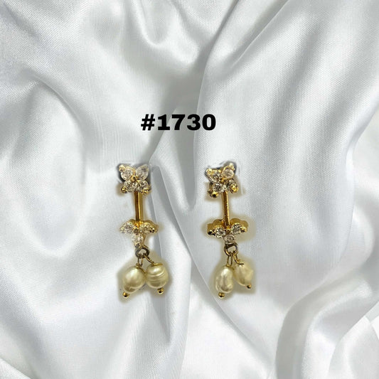 Gold Plated Stylish Earrings MODEL : 1730