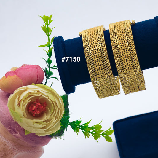 Gold Plated BANGLE 1 Gram Gold Plated Jewellery PMJ Model No : 7150