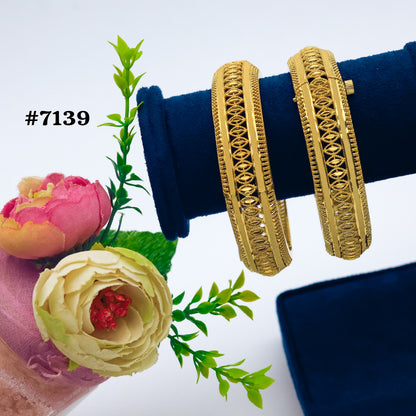 Gold Plated BANGLE 1 Gram Gold Plated Jewellery PMJ Model No : 7139