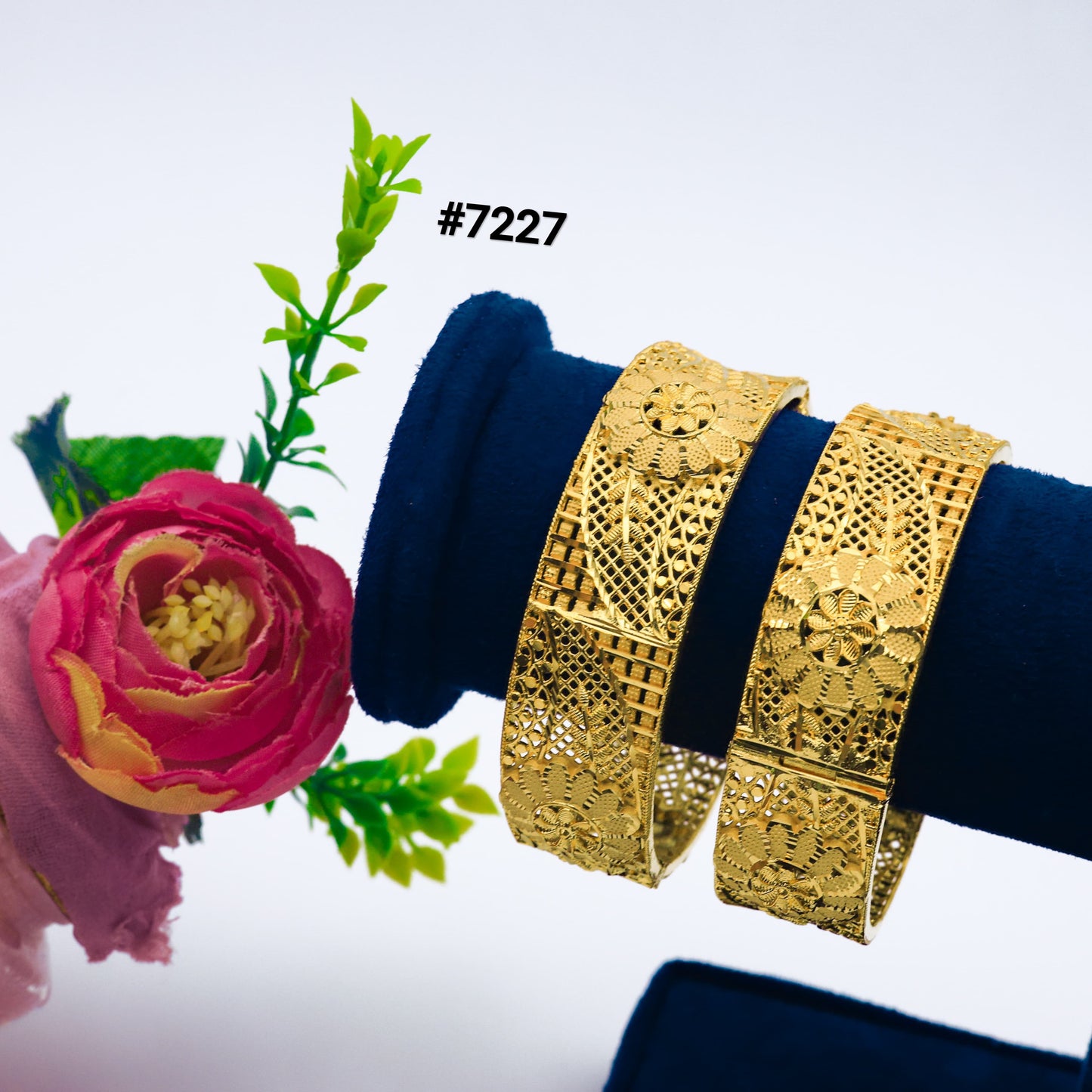 Gold Plated BANGLE 1 Gram Gold Plated Jewellery PMJ Model No : 7227