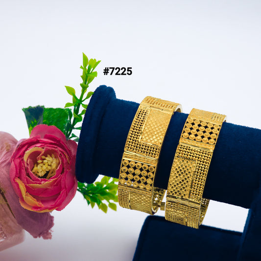 Gold Plated BANGLE 1 Gram Gold Plated Jewellery PMJ Model No : 7225