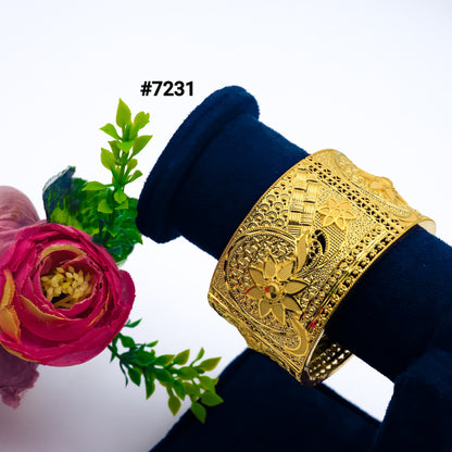 Gold Plated BANGLE 1 Gram Gold Plated Jewellery PMJ Model No : 7231