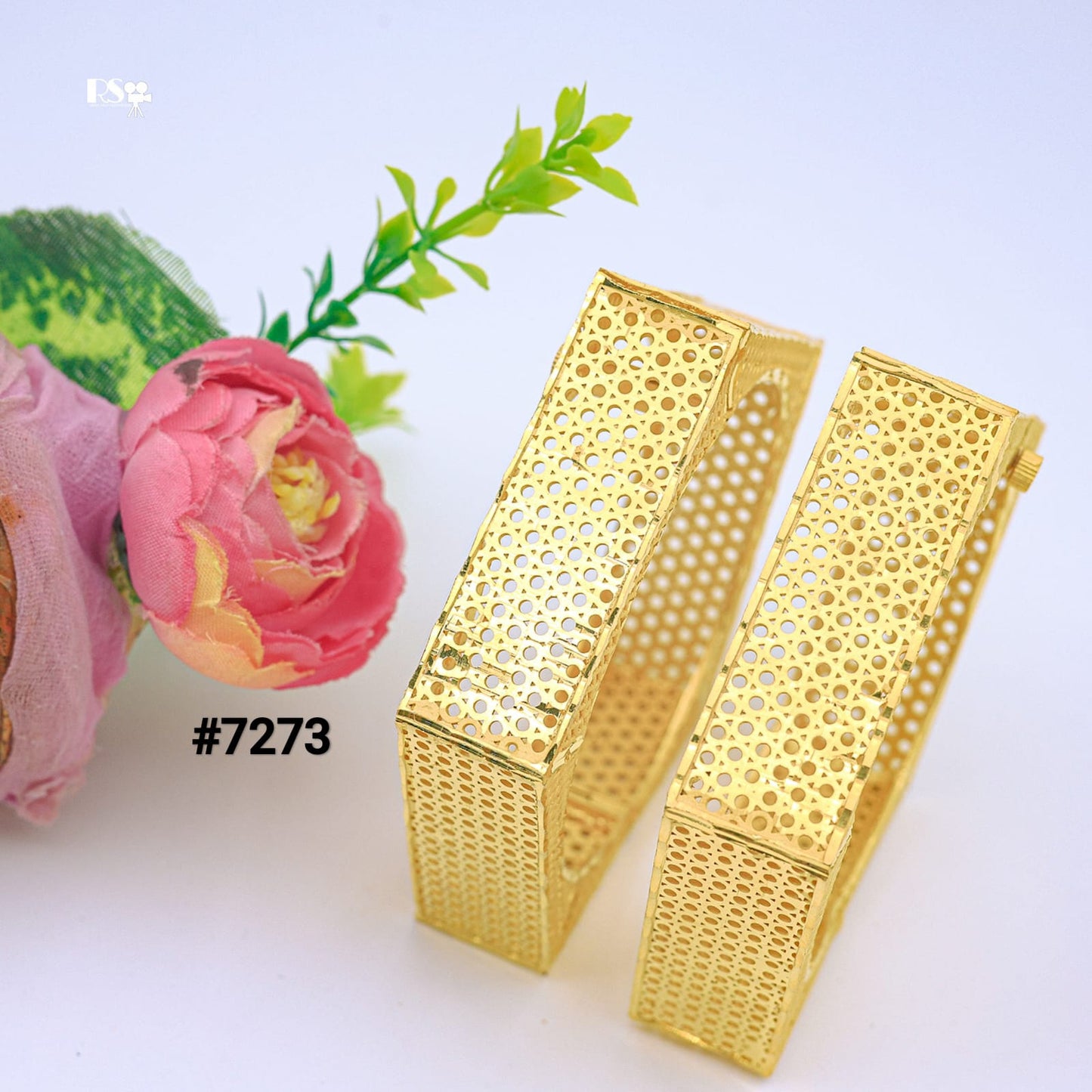 Gold Plated Jewellery, Bangles PMJ Model No : 7273