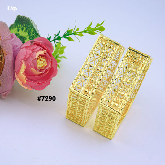 Gold Plated BANGLE 1 Gram Gold Plated Jewellery PMJ Model No : 7290