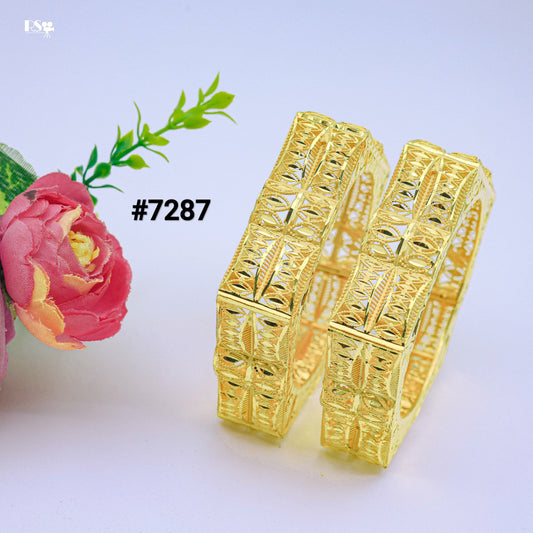 Gold Plated BANGLE 1 Gram Gold Plated Jewellery PMJ Model No : 7287