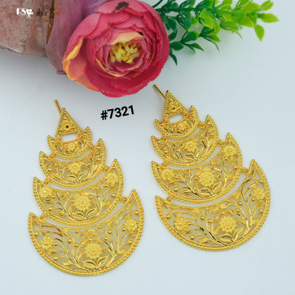 Gold Plated EARRING 1 Gram Gold Plated Jewellery PMJ Model No : 7321