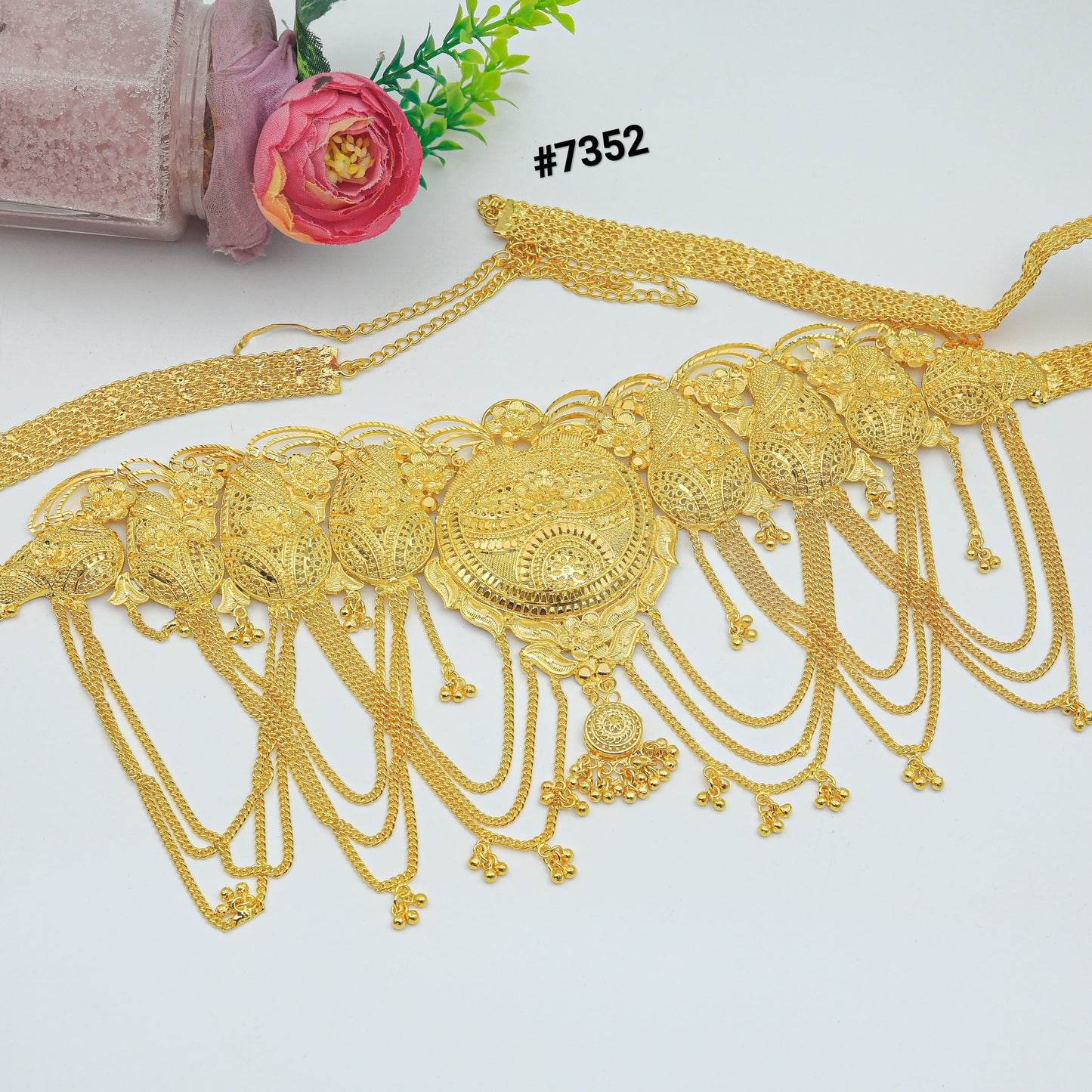 Gold Plated Waist Belt PMJ Model No : 7352