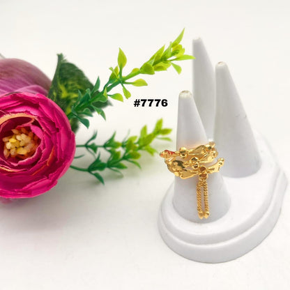Gold Plated Finger Rings, PMJ Model No: 7776