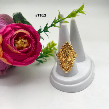 Gold Plated Finger Rings, PMJ Model No: 7812