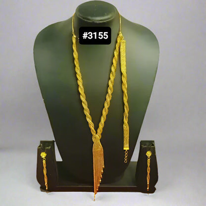 PMJ Beautiful Gold Plated Jhallar Bracelet Model no. 3155