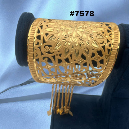 Gold Plated Jalar Bracelet Model no : 7578