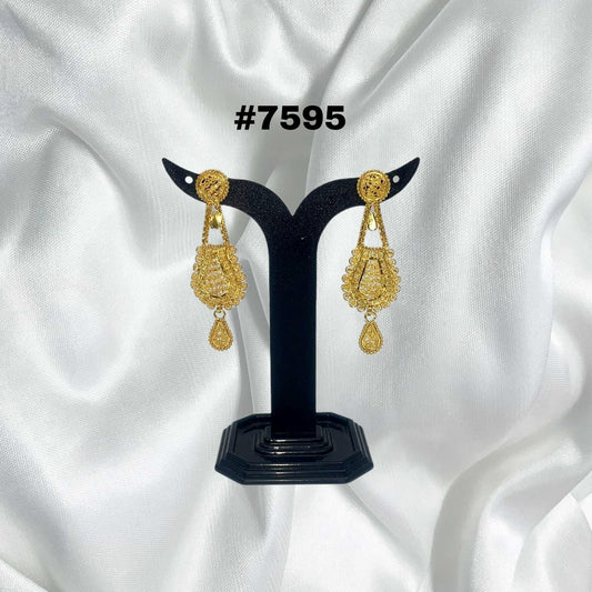 Gold Plated Earings, PMJ Model No : 7595