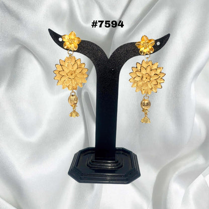 Gold Plated Designer Earrings, PMJ Model No:7594