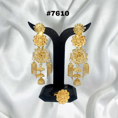 Gold Plated Jewellery, Earrings PMJ Model No : 7610