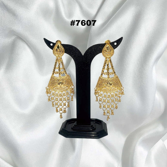 Gold Plated Jewellery, Earrings PMJ Model No : 7607