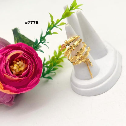 Gold Plated Finger Rings, PMJ Model No: 7778