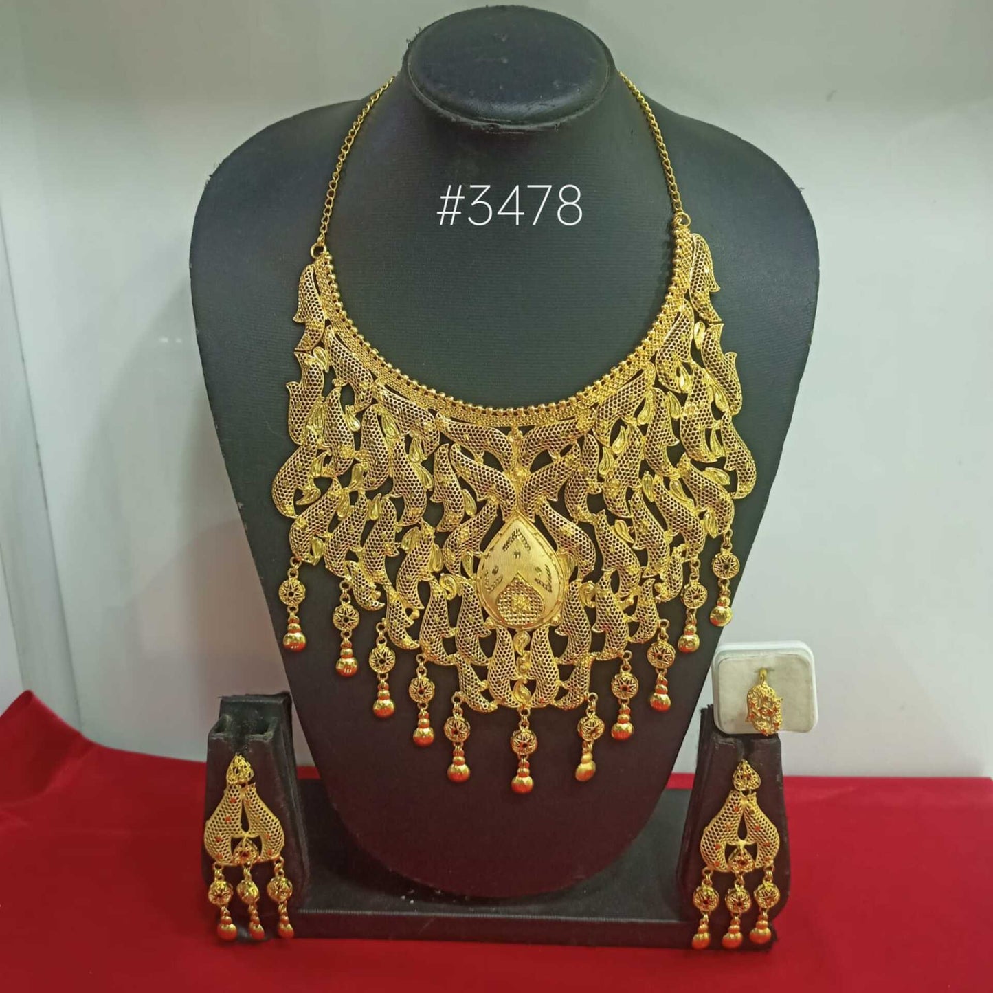 Hand Made Jewelry Shot Necklace Set, PMJ Model No: 3478