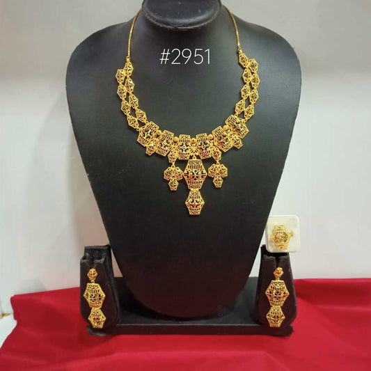 Hand Made Jewelry Shot Necklace Set, PMJ Model No: 2951