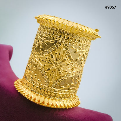 Gold Plated 4 Inch Bracelet  5 Gram Gold Plated Jewellery PMJ Model No : 9057
