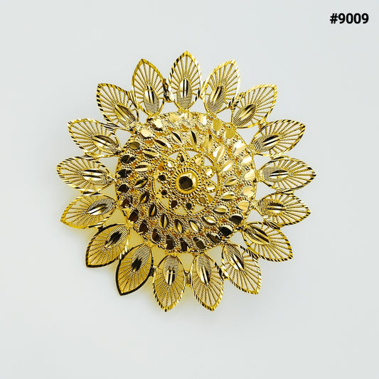 Gold Plated Finger Ring 5 Gram Gold Plated Jewellery PMJ Model No : 9009