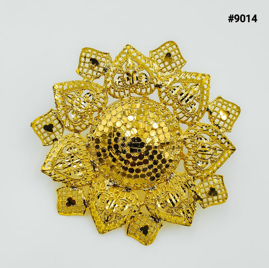 Gold Plated Finger Ring 5 Gram Gold Plated Jewellery PMJ Model No : 9014