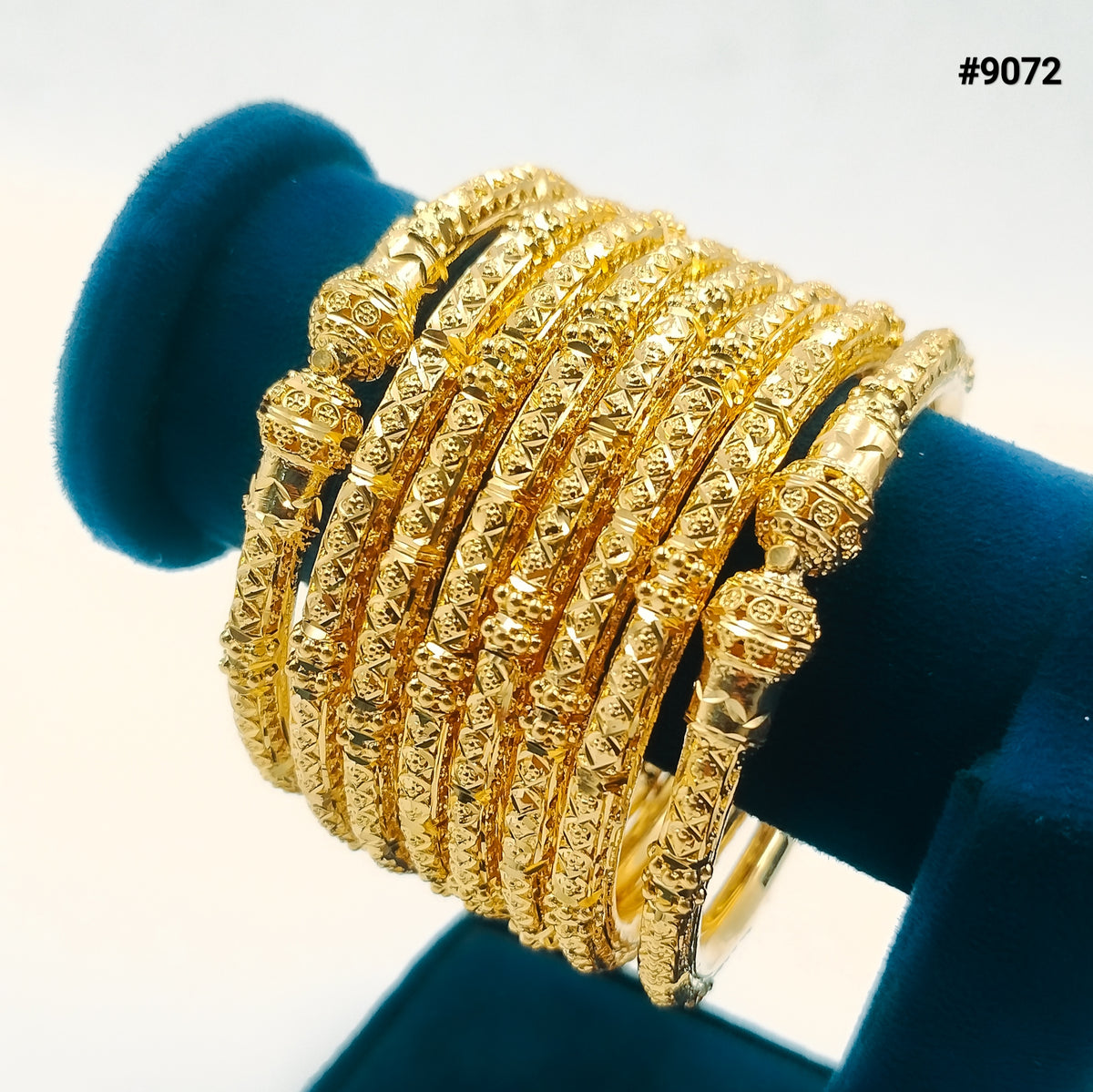 Gold Plated BANGLE 5 Gram Gold Plated Jewellery PMJ Model No : 9072