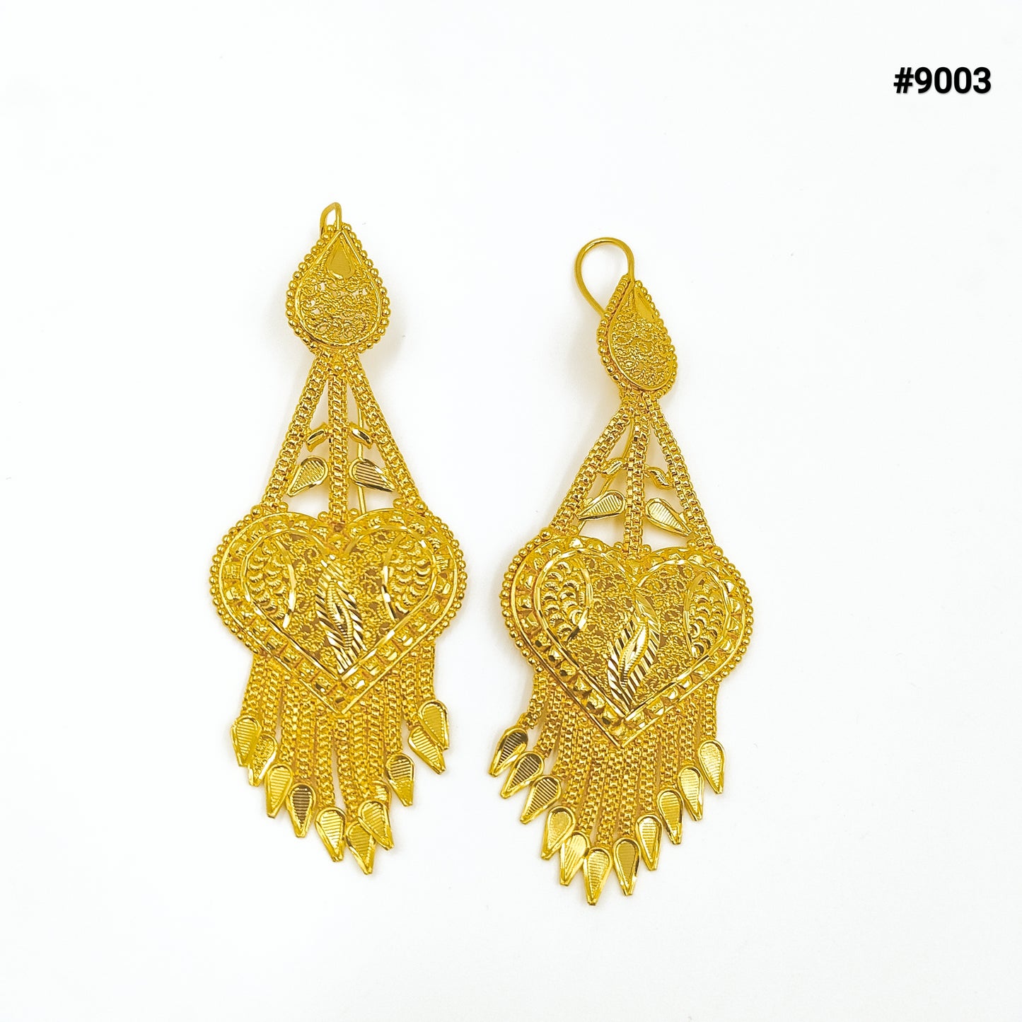 Gold Plated EARRING 1 Gram Gold Plated Jewellery PMJ Model No : 9003