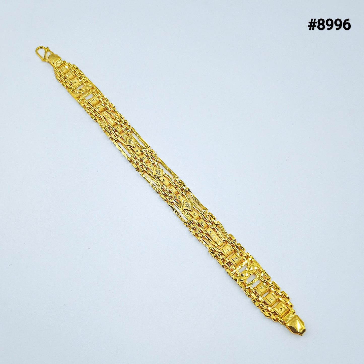 Gold Plated Bracelet 5 Gram Gold Plated Jewellery PMJ Model No : 8996